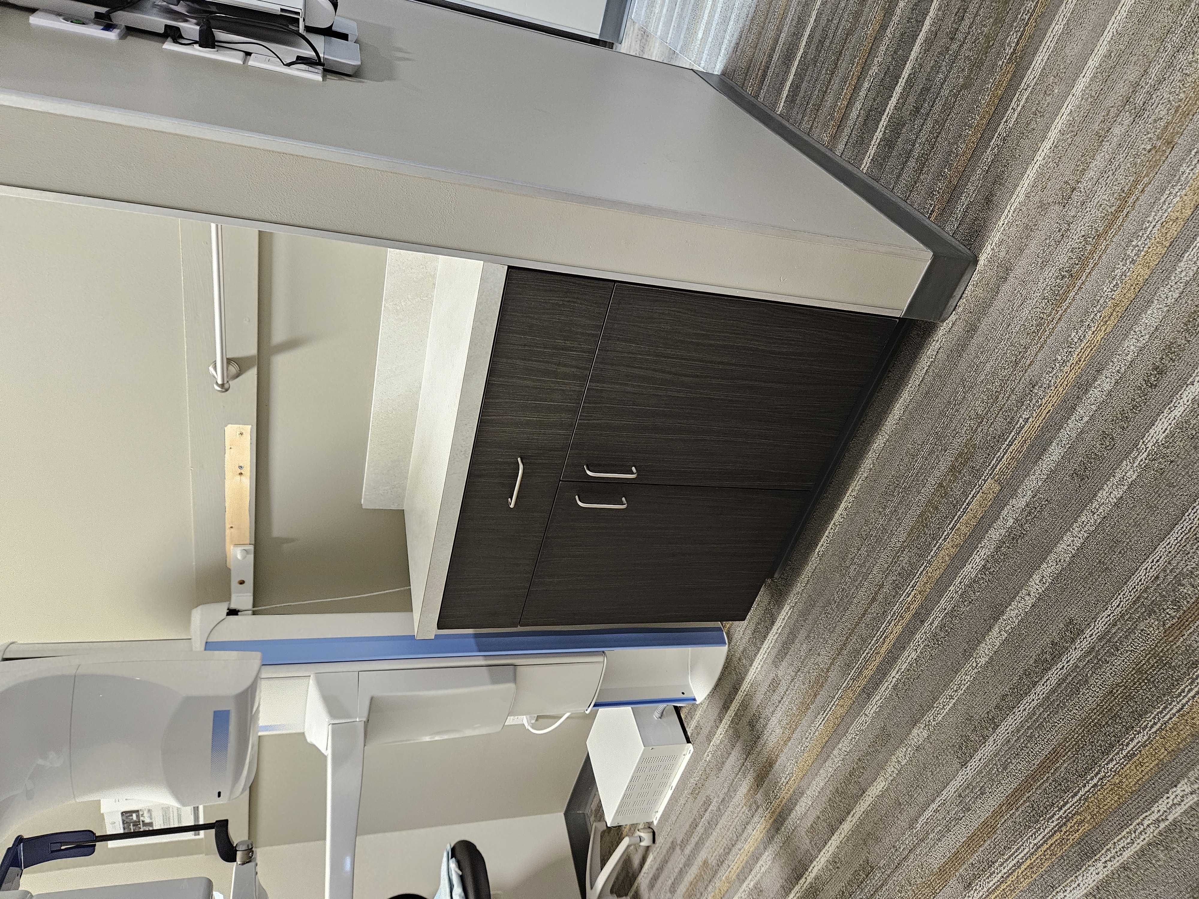 Commercial clinic cabinetry
